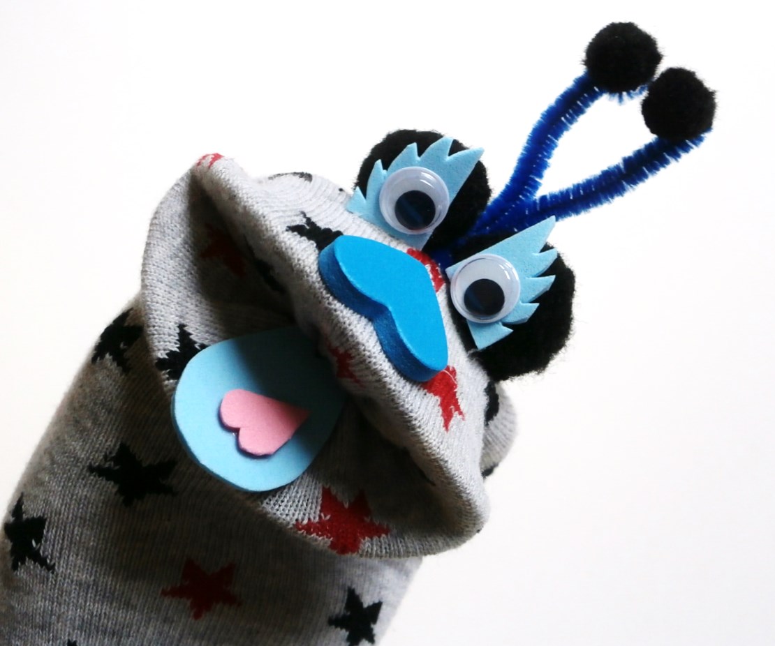 Maňásek ponožkáček.č.216