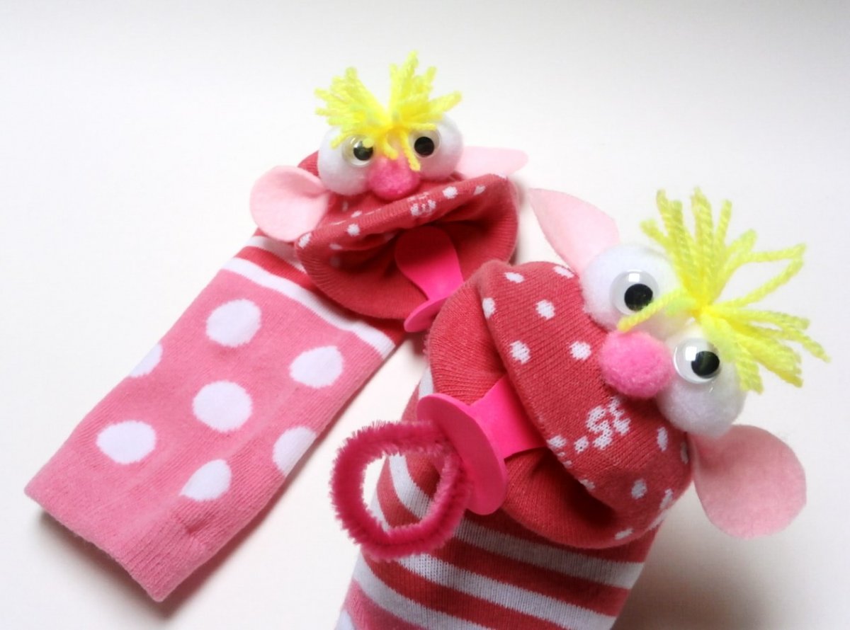 Maňásek ponožkáček.č.372