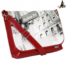 Luci Wall Street red