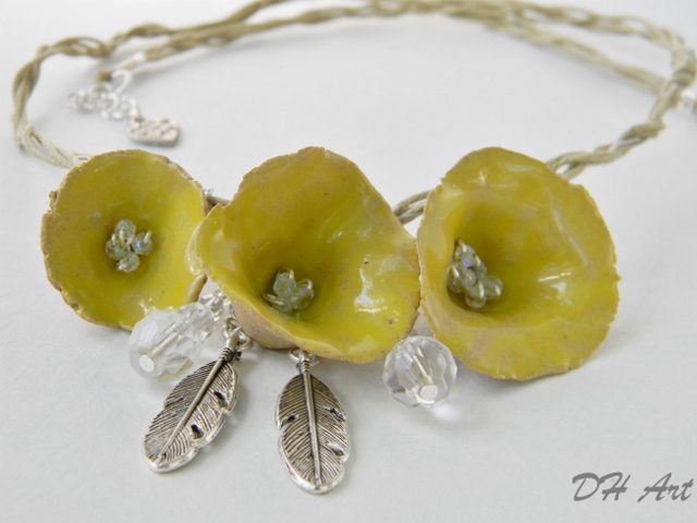 Náhrdelník Pampeliškové zvonky