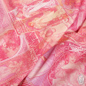 Velký látkový panel Alfons Mucha - růžový
