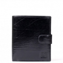 Pánská černá kožená peněženka (sleva z 1200,-)