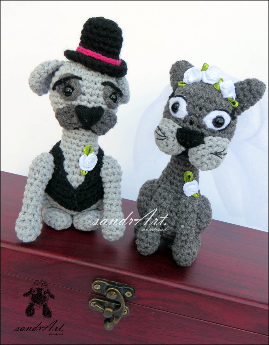 PSÍČEK  a MAČIČKA ... návod