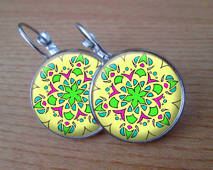 COOL VISACÍ NÁUŠNICE - Pastelkové