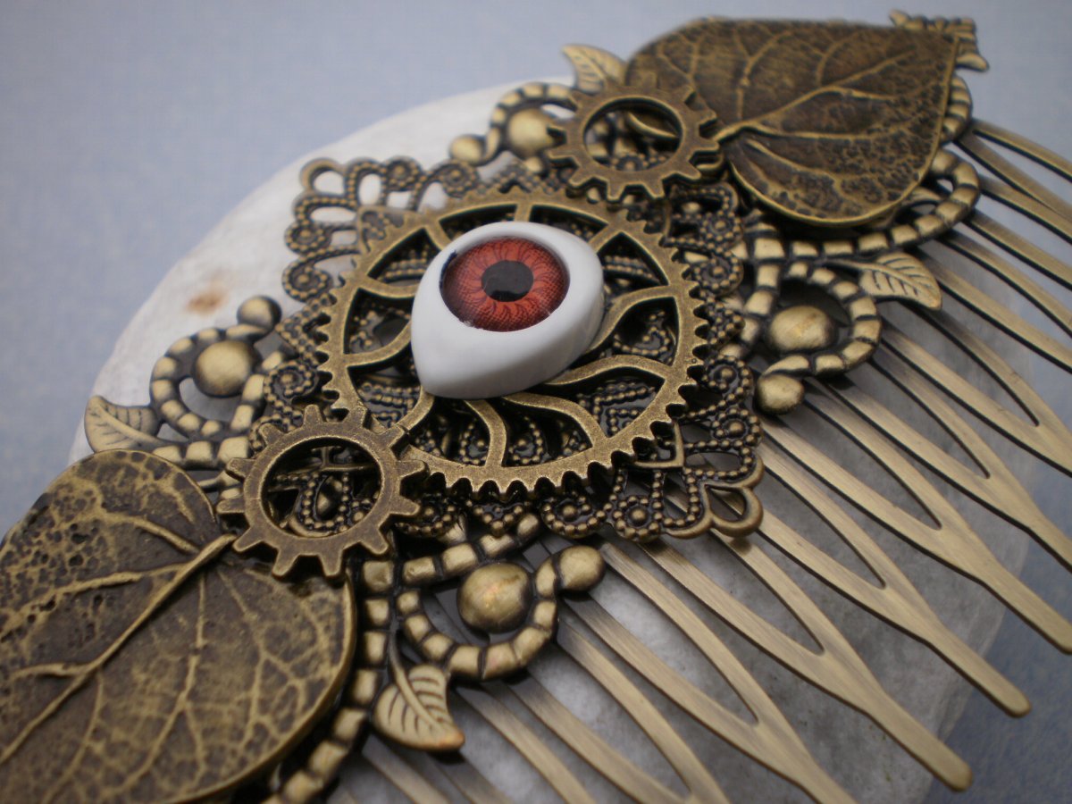 Já mám oči všude - hřebínek do vlasů 