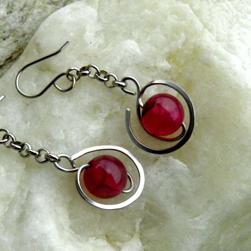 Olivietta s dračím achátem 