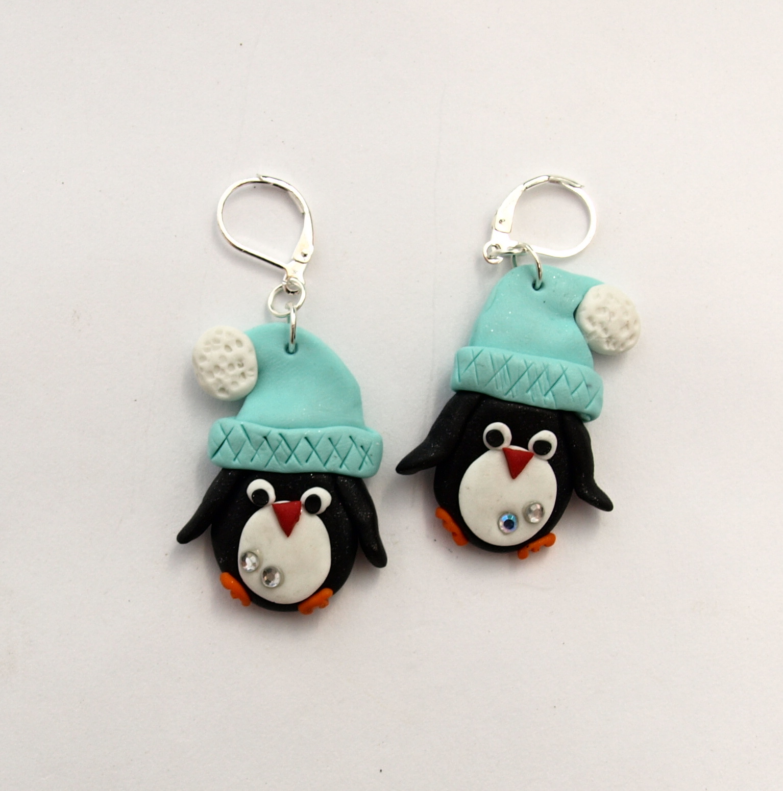 naušnice Tučňáci