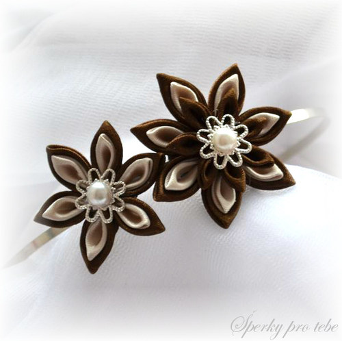 Čelenka Hana Kanzashi 