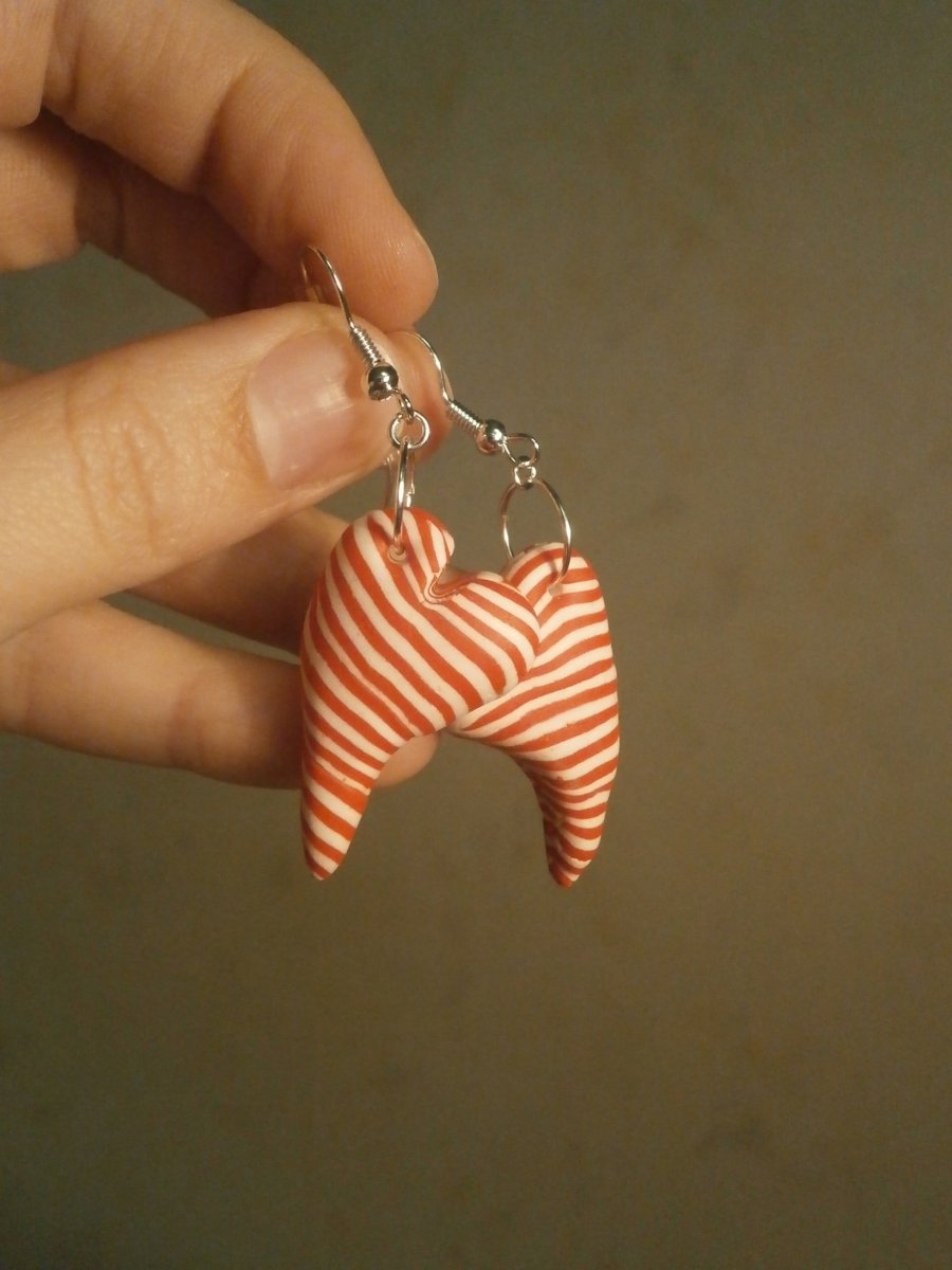 Náušnice srdíčka - rezervace