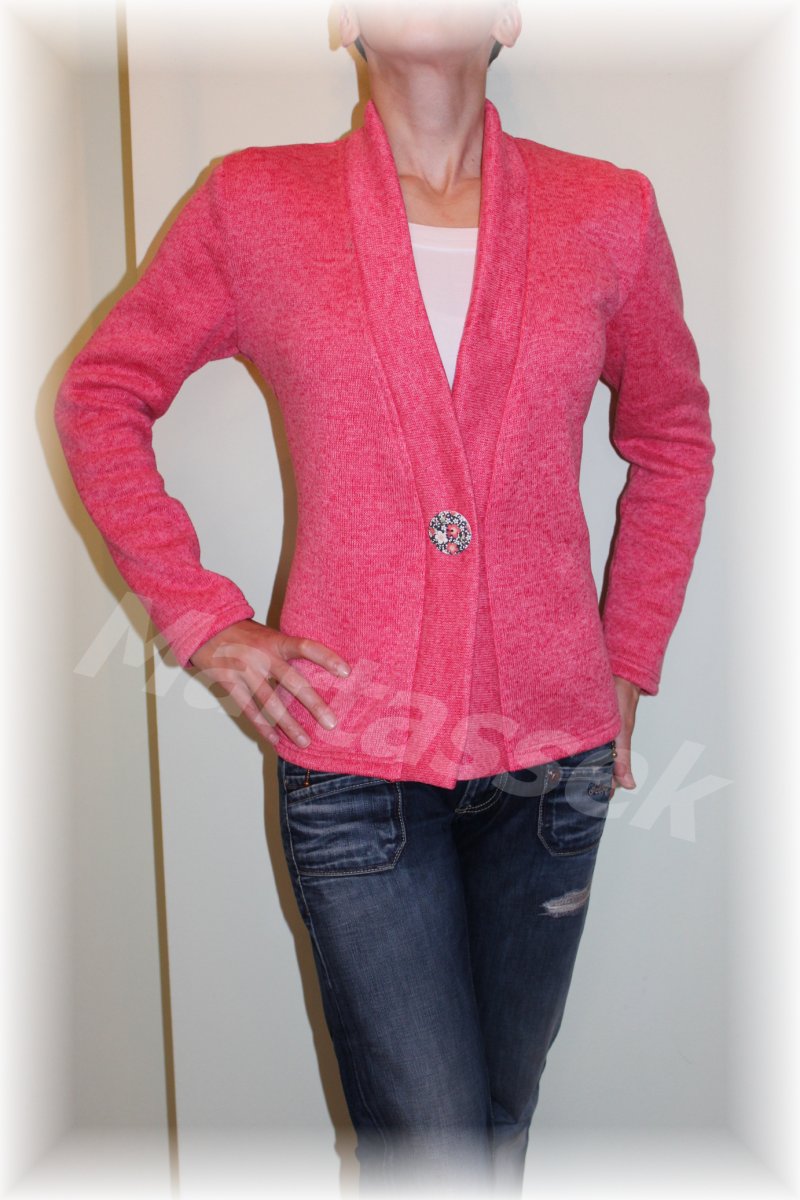 Kabátek z hřejivého úpletu nebo fleece (více barev)