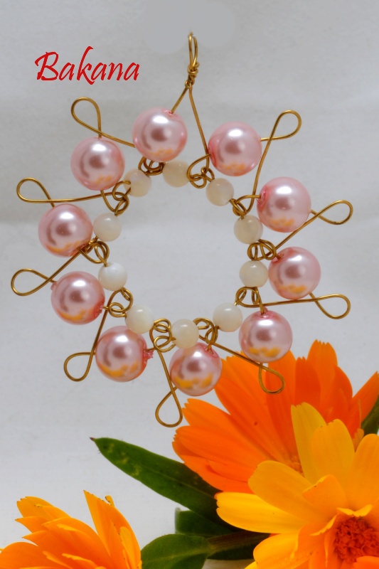 JEDNODUCHÝ PŘÍVĚSEK S PERLETÍ