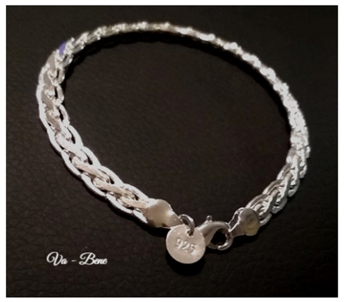 Náramek stříbrný 925