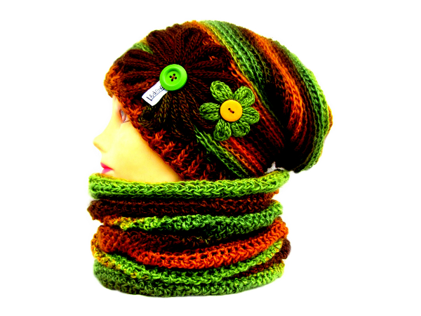 SOUPRAVA ČEPICE A NÁKRČNÍKU 1476