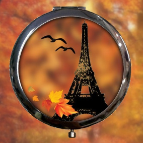 Zrcátko Podzim v Paříži