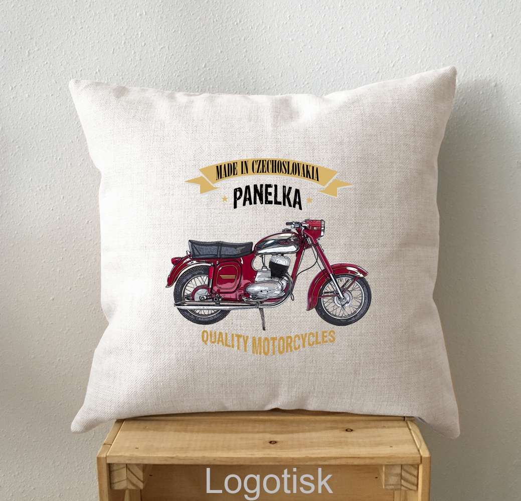 Polštář s potiskem Jawa 250