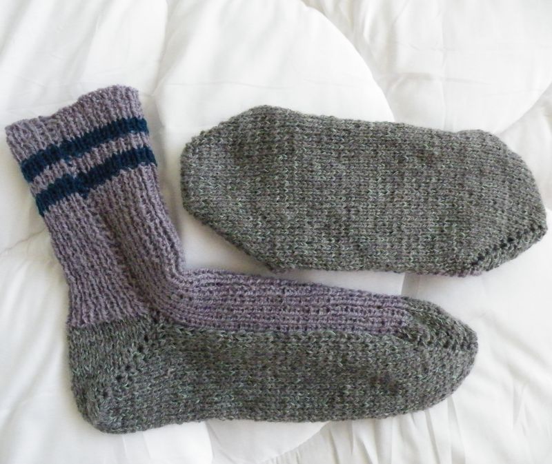 Ručně pletené ponožky velikost 41-42
