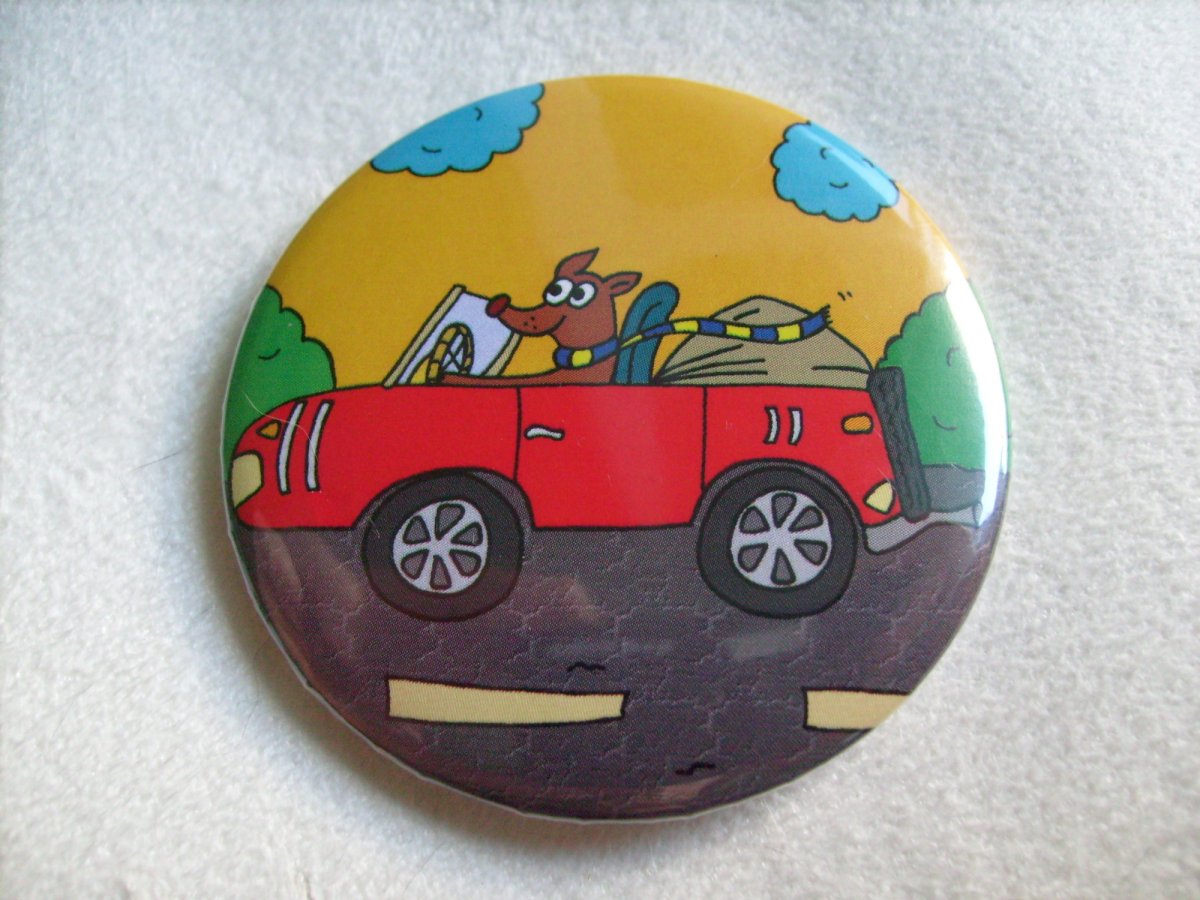 Magnetka - Jede pes na D1 bez GPS