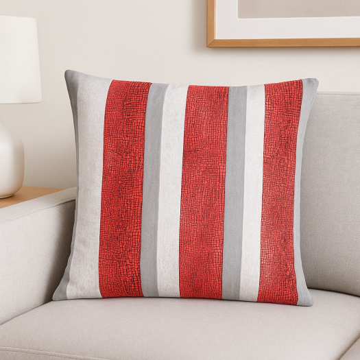 Povlak na polštář - Pruhovaná elegance