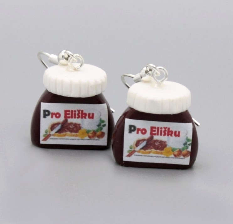 nutella do uší ... jméno na Vaše přání