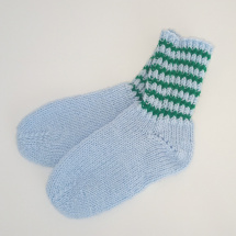 Pletené ponožtičky - 16 cm