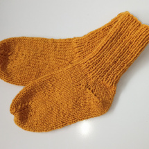 Pletené ponožtičky - 12 cm