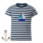 Pánské námořnické tričko s loďkou