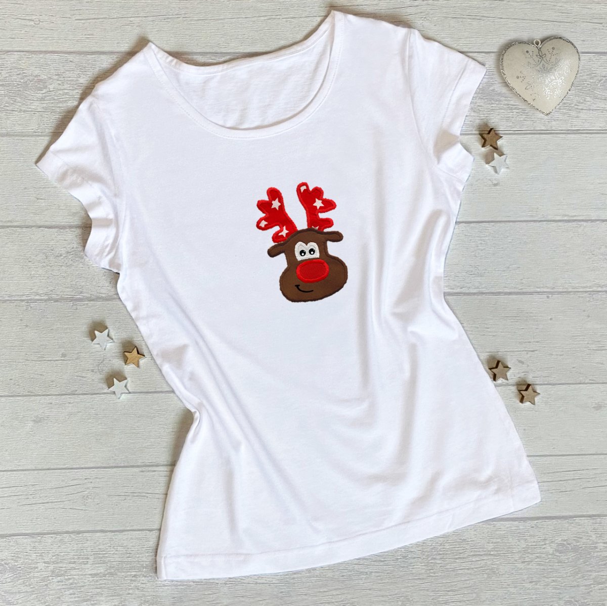 Dámské tričko vánoční sob