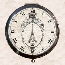 Zrcátko Pařížské hodiny
