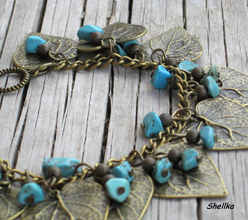 Náramek ,,BŘEČŤAN,,s tyrkysem