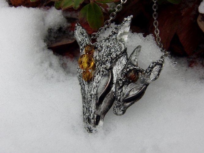 ... mateřská láska - broušené skleněné korálky ...