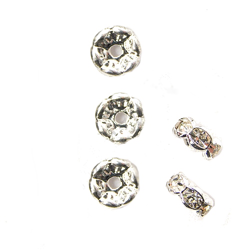 Šatonová štrasová rondelka