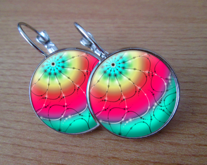 COOL VISACÍ NÁUŠNICE - Duhovky 2