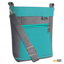 Rexi Uni DX gray and turquoise  