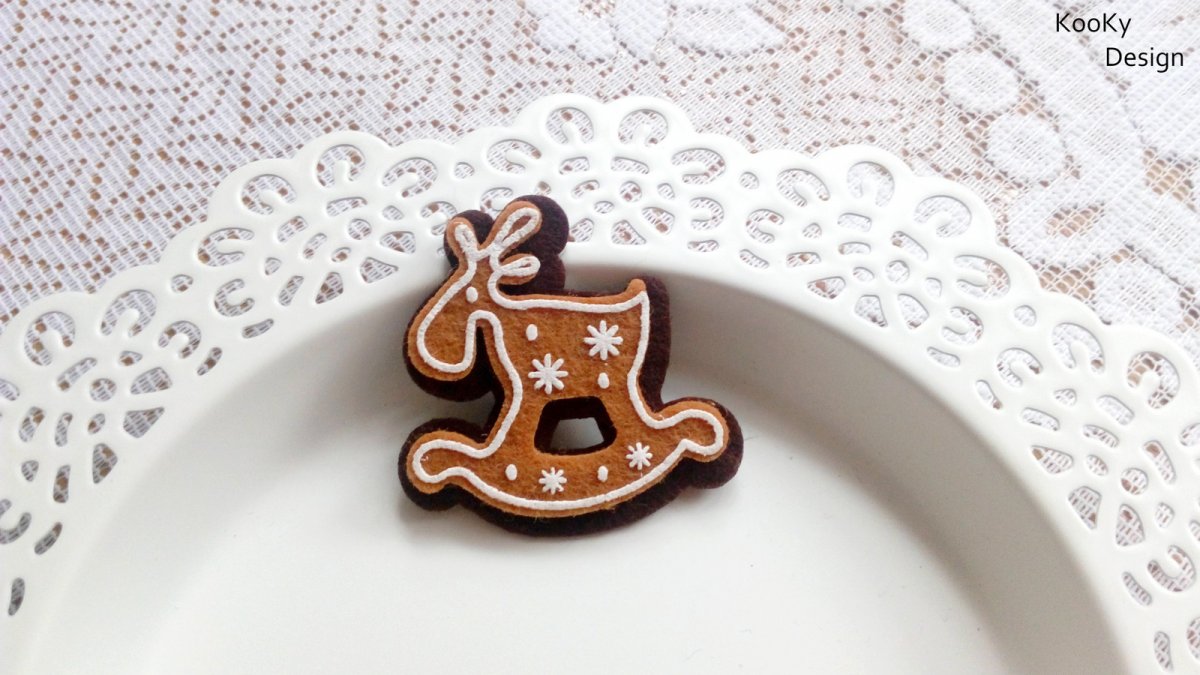 Brož perníček - sobík