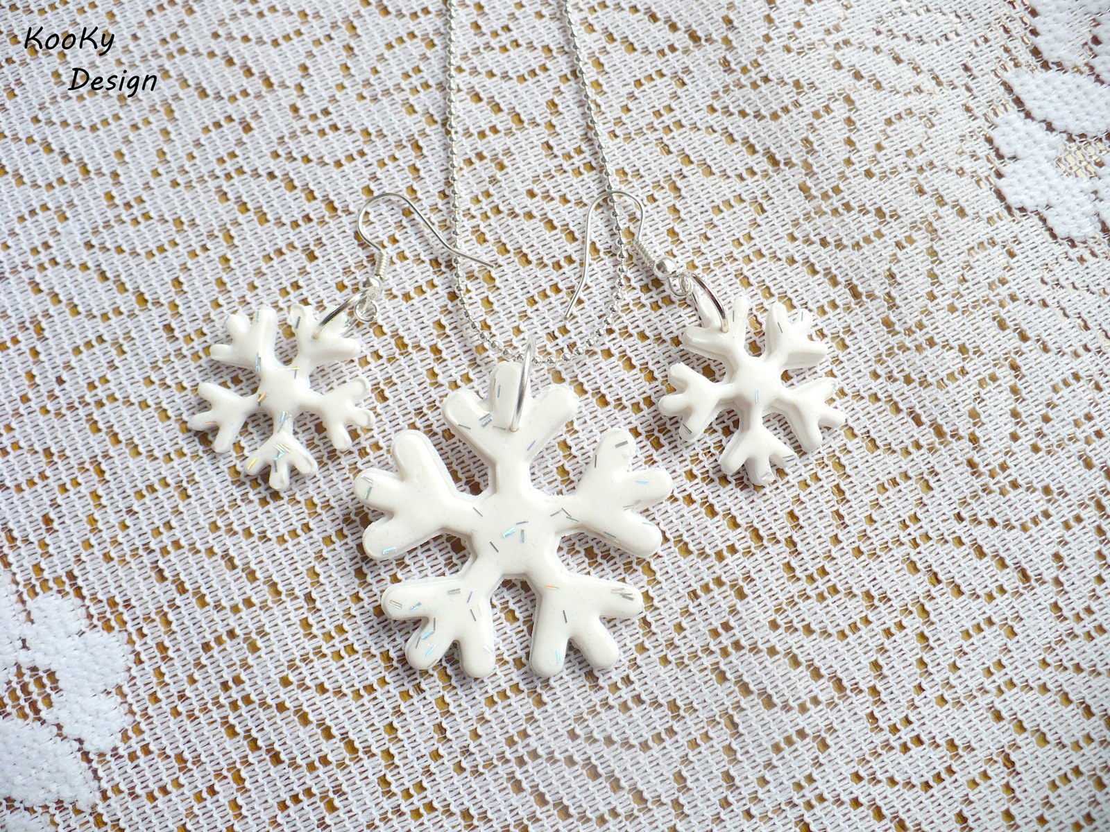 Vločková sada se třpytkami