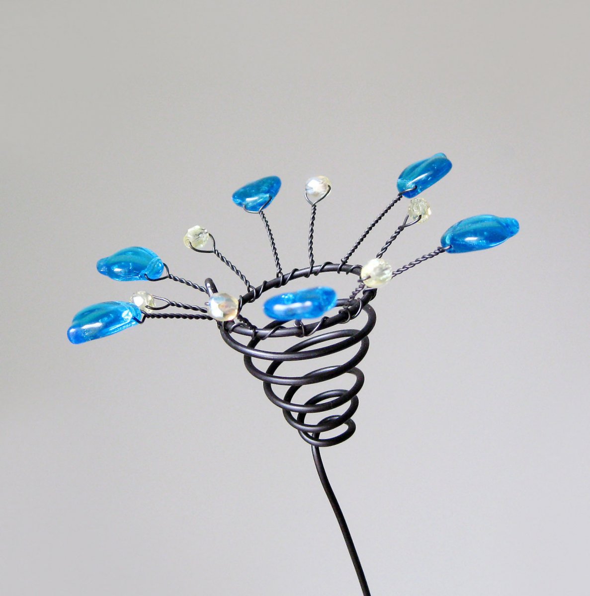 Zápich  - Tyrkysová květina