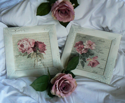 Růže - dva obrázky