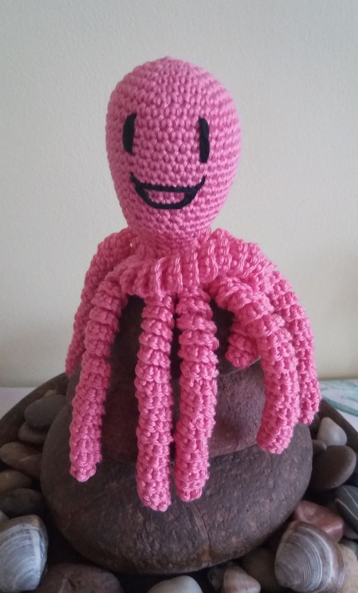 Háčkovaná chobotnička Růža Růžičková