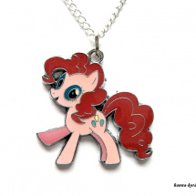 Řetízek - My little pony - růžový - Pinkie Pie