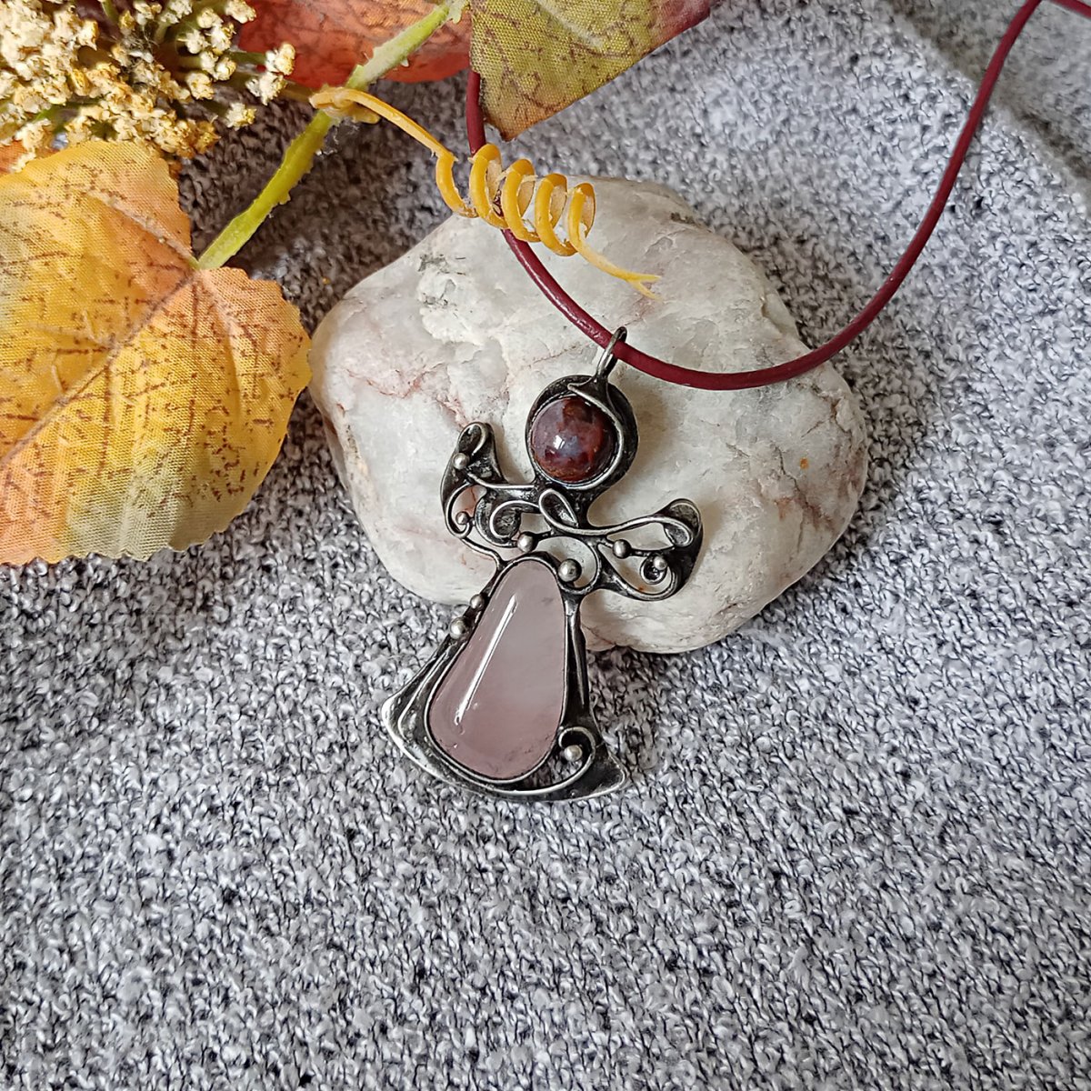 Růženka andílek - přívěsek