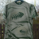 pánské tričko - fishbone