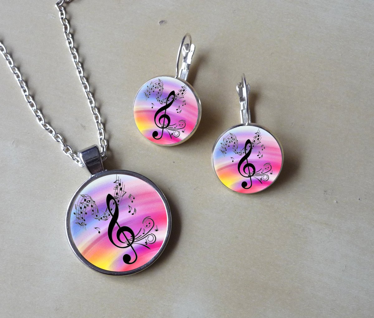 Souprava - náušnice + přívěsek