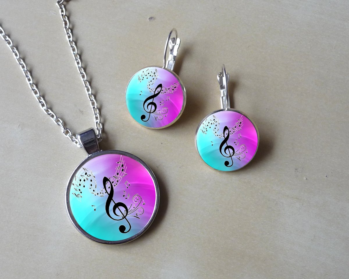 Souprava - náušnice + přívěsek