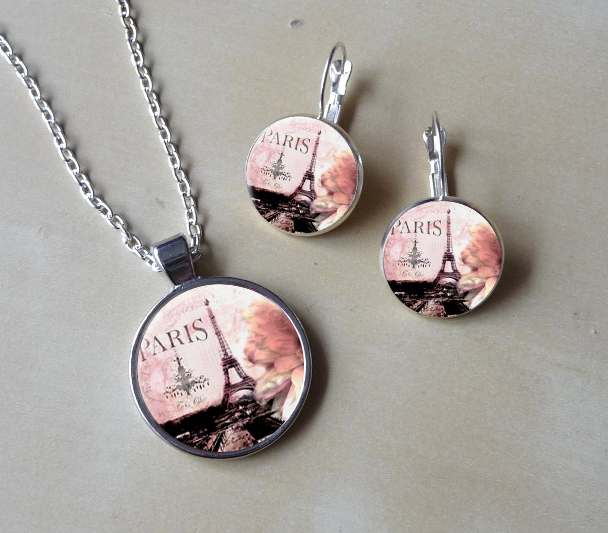 Souprava - náušnice + přívěsek