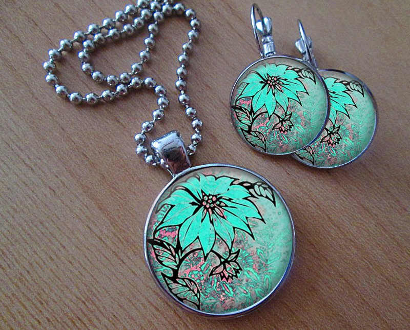 Epicflow -  Sada náušniček a přívěsku