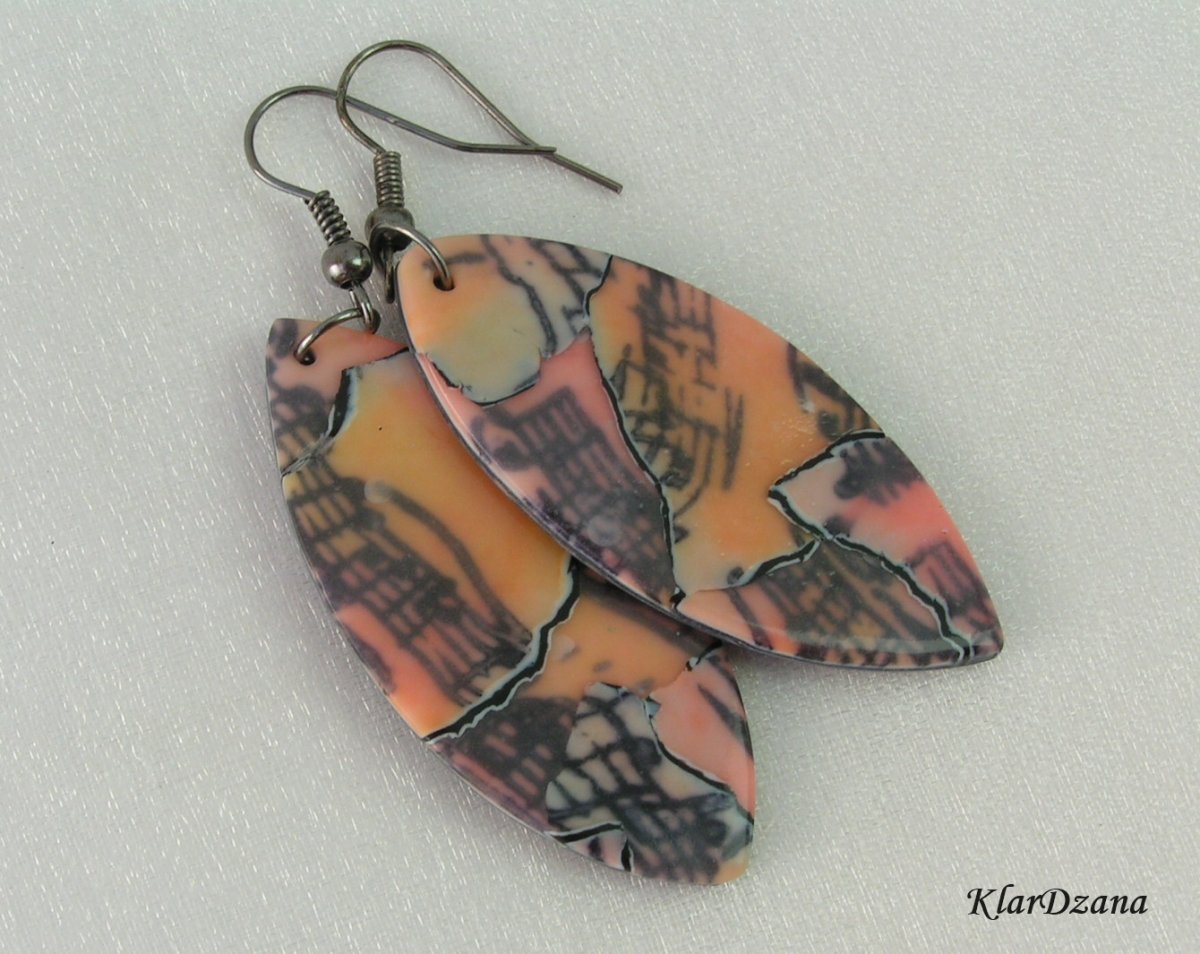 Náušnice Salma lístky