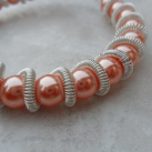ORANGE SPIRAL náramek