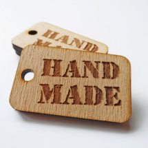 Hand made - visačka na zboží