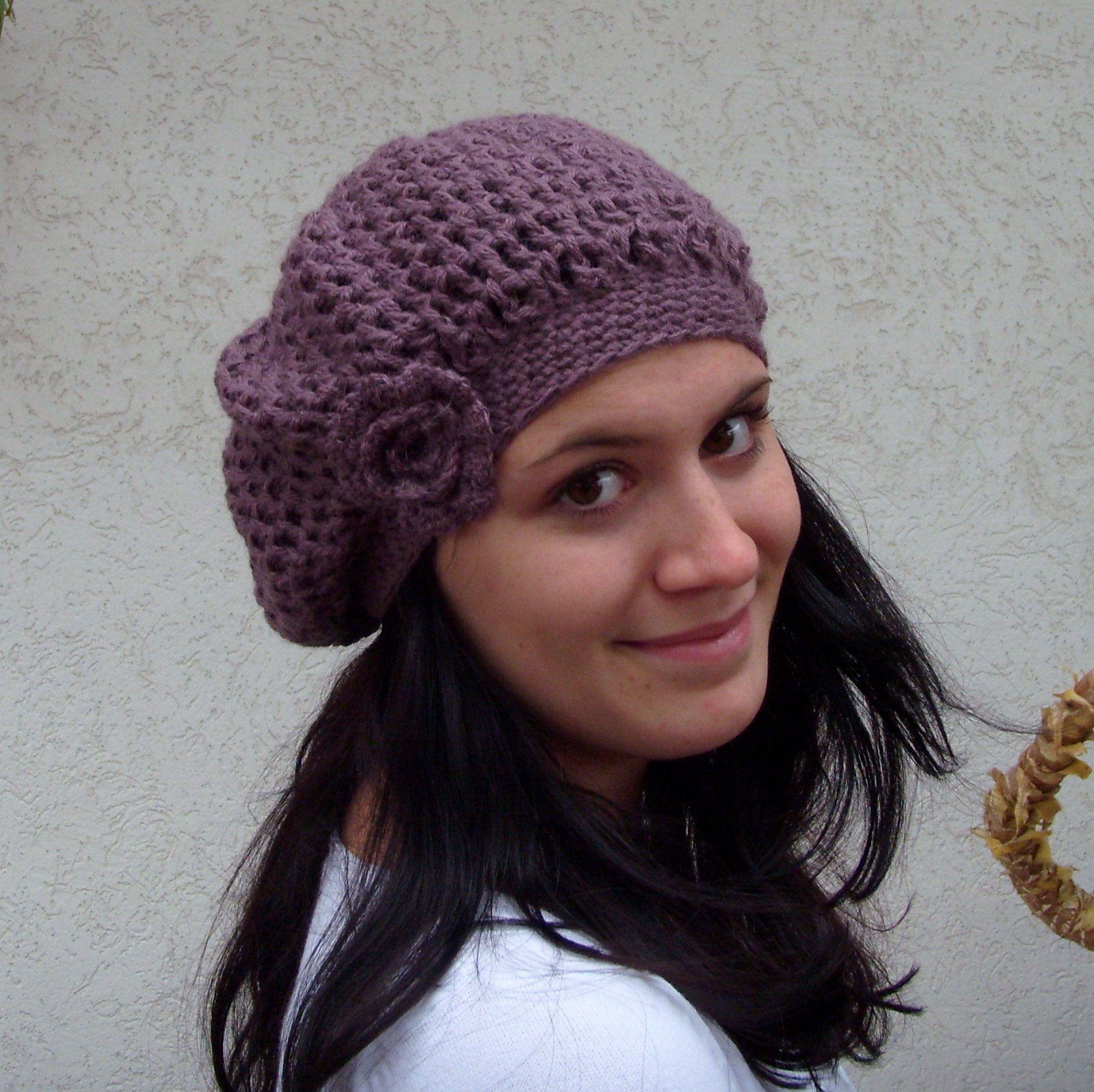 Baret....starorůžový