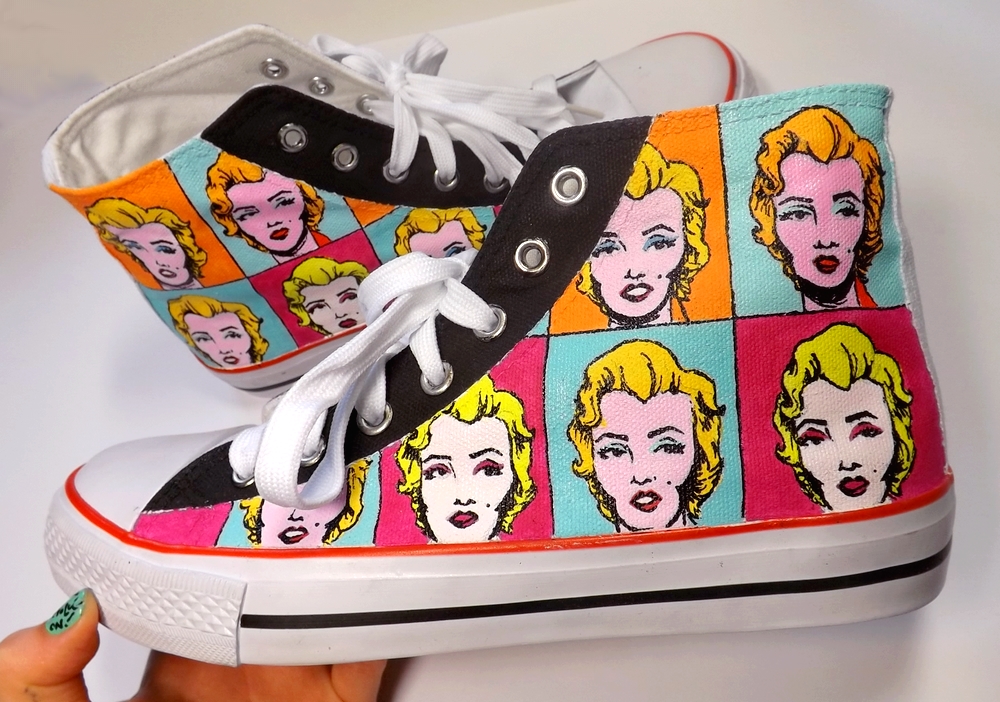 Tenisky• Marilyn jako od Warhola; vel. 36-41